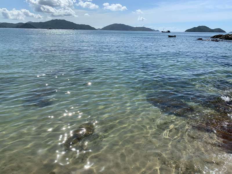 Clear water and beaches on the South Side, that many people wouldn't naturally associate with Hong Kong