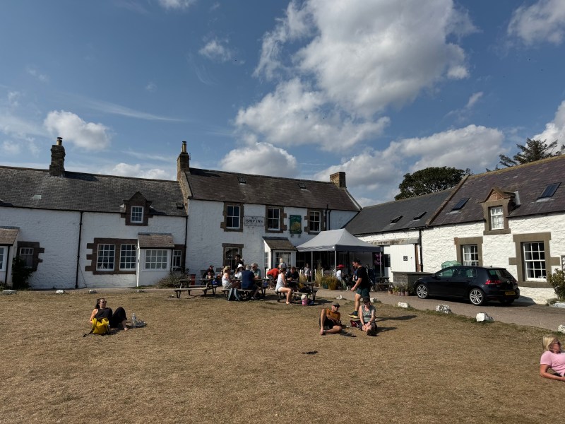 The Ship Inn on the village green of Low Newton-by-the-sea