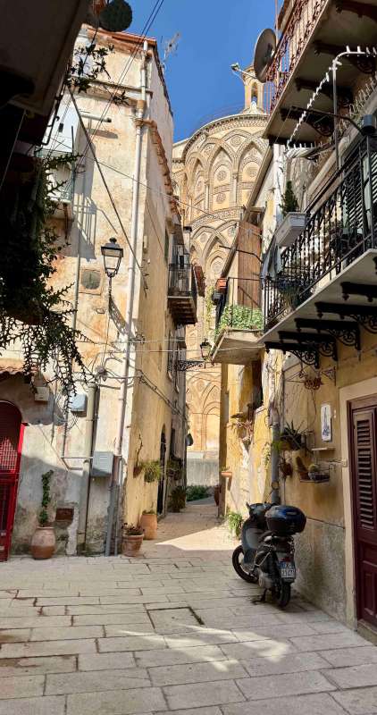 Monreale is worth the visit to Palermo alone - magical side streets surrounding the majestic cathedral