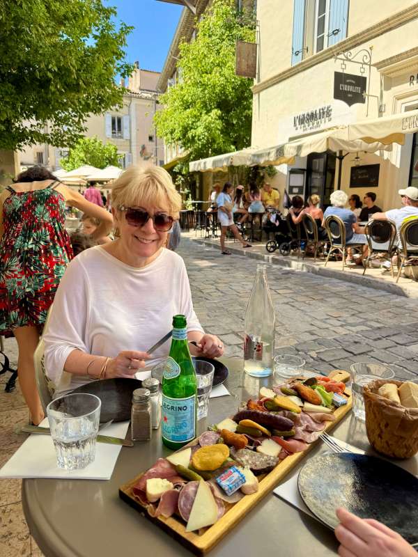 Rural Provence - Grabbing lunch at Cafe Gaby in the Lourmarin