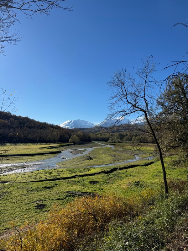 Lago de San Ruffino close to Amandola.